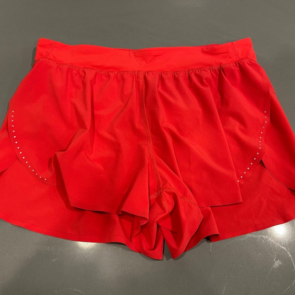 Fast and Free High-Rise Classic-Fit Split Short 3" - Hot Pink